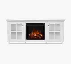 Renzo Electric Fireplace Media Cabinet