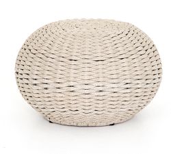 Annette Woven Outdoor Accent Stool
