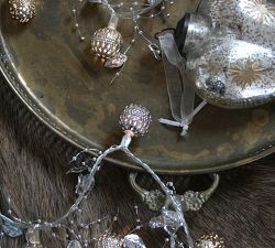 Silver Spark Battery Operated LED String Lights