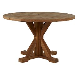 Karena 48" Teak Round Dining Table