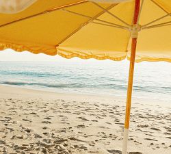 St. Tropez Scalloped Beach Umbrella
