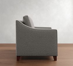 Cameron Slope Arm Twin Sleeper Sofa with Air Topper (53")