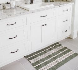 Shyla Hand-Loomed Striped Bath Mat