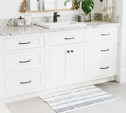 Shyla Hand-Loomed Striped Bath Mat