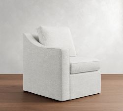 Build Your Own Cameron Slope Arm Slipcovered Sectional