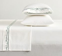 Wicked Embroidered Sateen Sheet Set