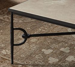 Sharine Square Marble Coffee Table (48.5")