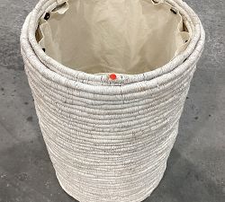 Open Box: Coil Hamper, Single - Whitewash