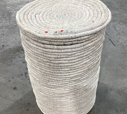 Open Box: Coil Hamper, Single - Whitewash