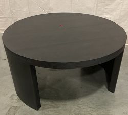Open Box: Folsom Round Nesting Coffee Table, 39&quot; Diam. - Charcoal