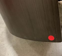 Open Box: Folsom Round Nesting Coffee Table, 39&quot; Diam. - Charcoal