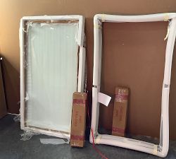 Open Box: Everson Rectangular Glass Coffee Table (52&quot;)