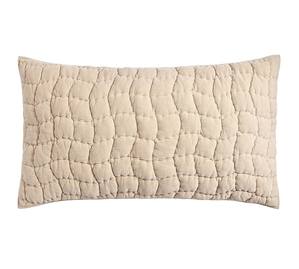 Cozy Cloud Quilted Sham, KING