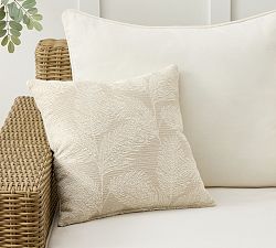 Open Box: Sylvie Palm Outdoor Performance Pillow, 18" - Twine