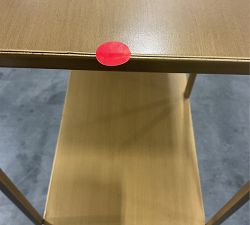 Open Box: Knoll Modular Bookcase, 34.5&quot; x 31.5&quot; - Antique Brass