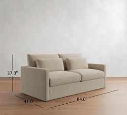 Westwood Slim Arm Deep Seat Sleeper Sofa (53"&ndash;84")