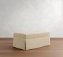 Buchanan Slipcovered Cocktail Storage Ottoman