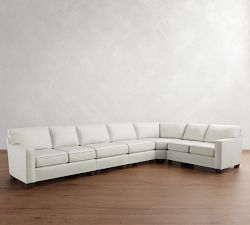 Buchanan Square Arm 5-Piece Curved Wedge Sectional (162")