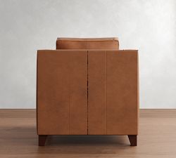 Cameron Slope Arm Leather Chair