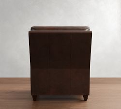 James Square Arm Leather Manual &amp; Power Recliner