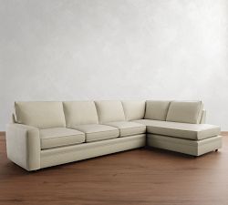 Pearce Square Arm Return Bumper Sectional (113&quot;&ndash;140&quot;)