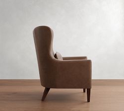 Champlain Square Arm Leather Chair