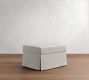 PB Comfort Slipcovered Ottoman