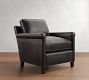 Tyler Roll Arm Leather Chair