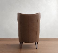 Champlain Square Arm Leather Chair