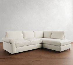 PB Comfort Roll Arm Return Bumper Sectional (108&quot;)