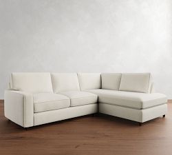 PB Comfort Square Arm Return Bumper Sectional (121&quot;)