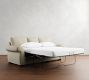 Pearce Roll Arm Sleeper Sofa with Memory Foam Mattress (81&quot;&ndash;89&quot;)