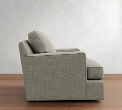 Townsend Square Arm Swivel Chair