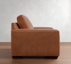 Big Sur Square Arm Leather Chair
