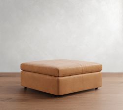 Dream Leather Sectional Ottoman