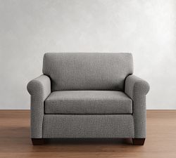 York Roll Arm Chair and a Half