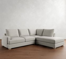 Canyon Square Arm 3-Piece Bumper Sectional (118&quot;)