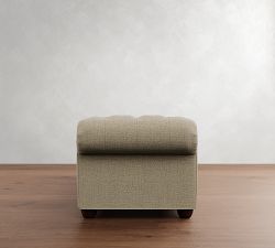 Chesterfield Roll Arm Settee (85&quot;)