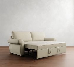 Pearce Roll Arm Trundle Sleeper Sofa (97")