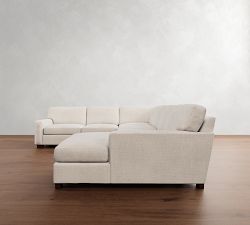 Turner Square Arm L-Shaped Chaise Sectional (140")