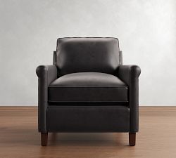 Tyler Roll Arm Leather Chair