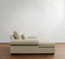 Big Sur Roll Arm Deep Seat Chaise Lounge