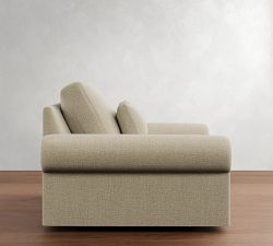 Big Sur Roll Arm Deep Seat Swivel Chair