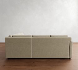 Sanford Square Arm 3-Piece L-Shaped Sectional (94")