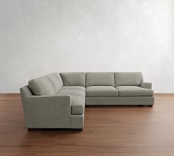 Townsend Square Arm 3-Piece L-Shaped Sectional (113")