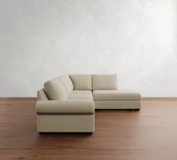 Big Sur Roll Arm 3-Piece Bumper Sectional (115")