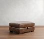 Turner Leather Storage Ottoman