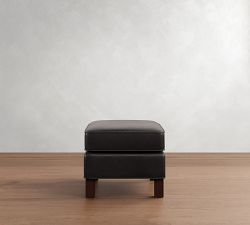 Tyler Leather Ottoman