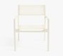 Fiji Metal &amp; Mesh Stackable Outdoor Lounge Chair