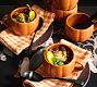 Pumpkin Stoneware Mugs